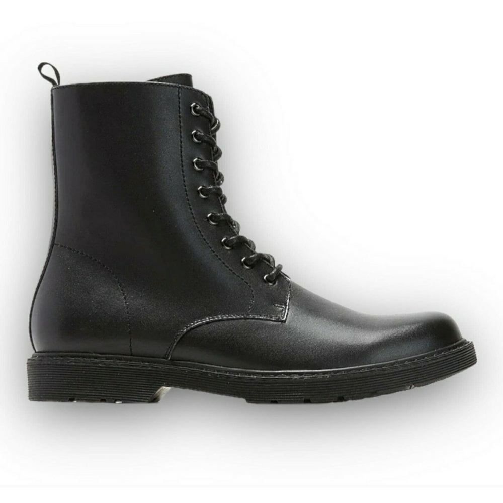 Express Lace-up Mens Leather Boot - Picture 6 of 7